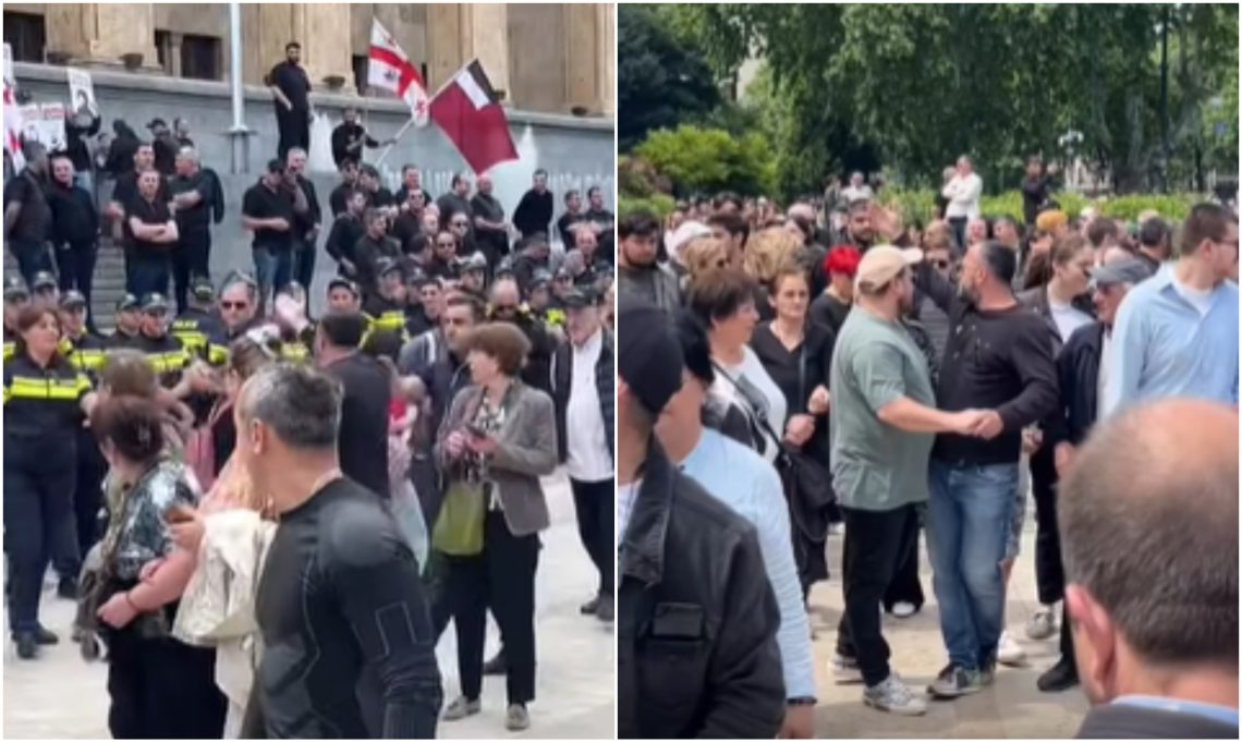 🎥 დაპირისპირება პარლამენტის წინ – რა ხდება ადგილზე?