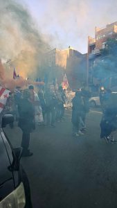 ევროპის დღისადმი მიძღვნილი მარში მიმდინარეობს - "მეტრონომის" ფოტოკოლაჟი