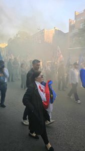 ევროპის დღისადმი მიძღვნილი მარში მიმდინარეობს - "მეტრონომის" ფოტოკოლაჟი