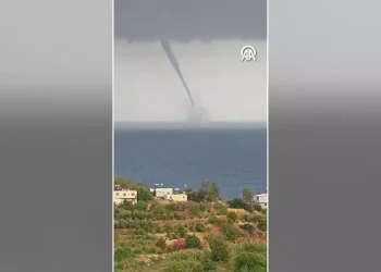 ტორნადო თურქეთის სანაპიროსთან – ვითარება ადგილზე