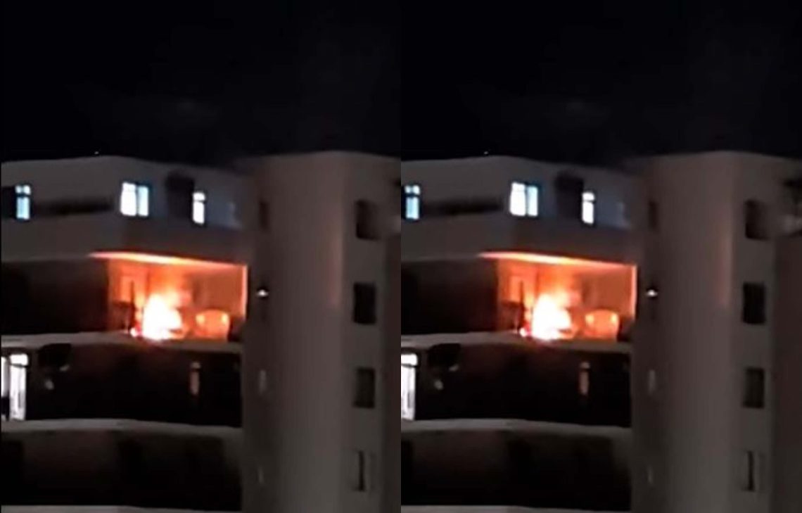 🎥ამ წუთებში ვაზისუბანში ხანძარია – ვრცელდება კადრები ადგილდიან