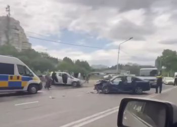 მტკვრის სანაპიროზე ავარიის შედეგად ორი ადამიანი დაშავდა