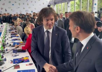 რა კომენტარს აკეთებს ირაკლი კობახიძე ემანუელ მაკრონთან შეხვედრის შესახებ?