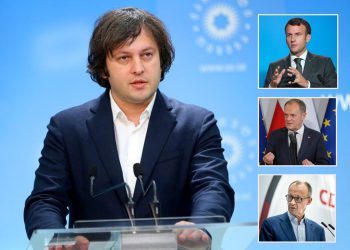 „ეტიკეტის ამბავია, რომ 26 მაისს ასეთი ტიპის განცხადება არ გაავრცელო“ – კობახიძე მაკრონის, ტუსკისა და მერცის ერთობლივ წერილზე