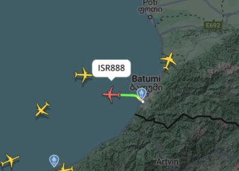 ამ წუთებში ყაზახური რეისი ბათუმის აეროპორტში ვერ ჯდება