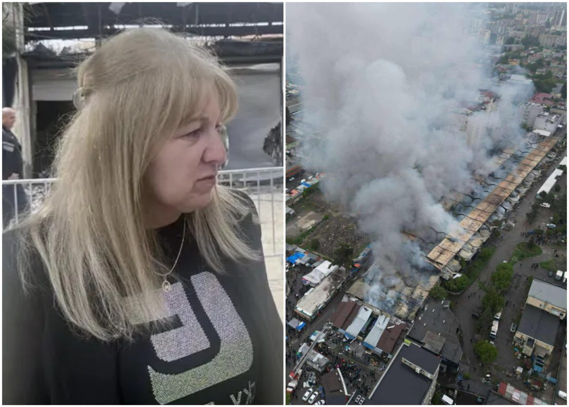 რა კომენტარს აკეთებს „ვაგზლის ბაზრობის“ მენეჯერი ხანძრის შედეგად გამოწვეული ზარალის შესახებ?