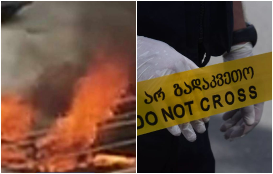 რუსთავში ავტომობილი დაიწვა – რა მოხდა ადგილზე?