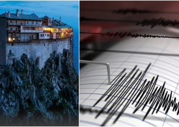 ათონის მთაზე 5.2 მაგნიტუდის სიმძლავრის მიწისძვრა მოხდა