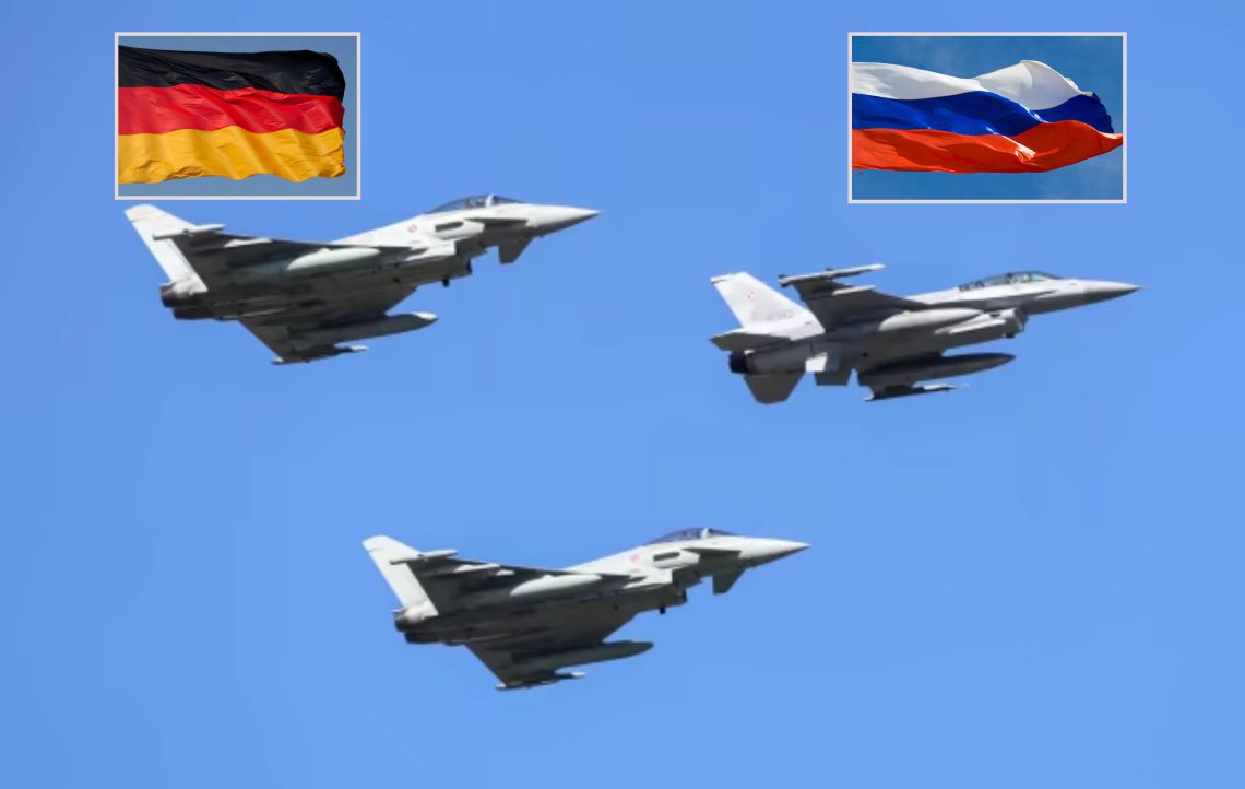 გერმანიამ რუსული სადაზვერვო თვითმფრინავის შესაჩერებლად გამანადგურებლები გაუშვა