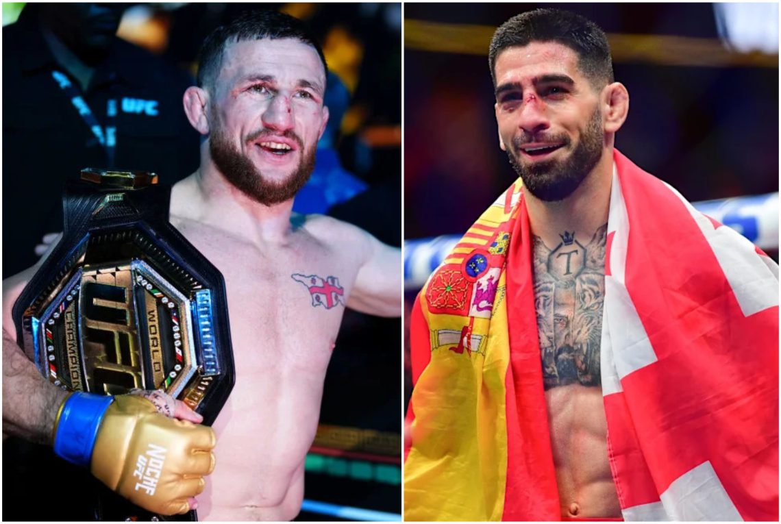 რომელ ადგილს იკავებენ მერაბ დვალიშვილი და ილია თოფურია UFC-ის ყველა წონის გაერთიანებულ რეიტინგში?