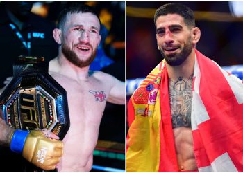 რომელ ადგილს იკავებენ მერაბ დვალიშვილი და ილია თოფურია UFC-ის ყველა წონის გაერთიანებულ რეიტინგში?