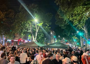 🎥ჭავჭავაძის გამზირზე მოქალაქეებმა კარვები გაშალეს – აქცია მათე დევიძის მხარდასაჭერად