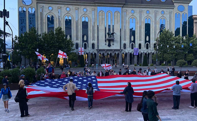 პროტესტის 201-ე დღე – მოქალაქეები სენატში ვიდეომიმართვის გასაგზავნად ემზადებიან