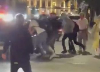 აქციის მონაწილეებისთვის მანქანის დაჯახების ფაქტზე შსს-მ 1 ადამიანი დააკავა