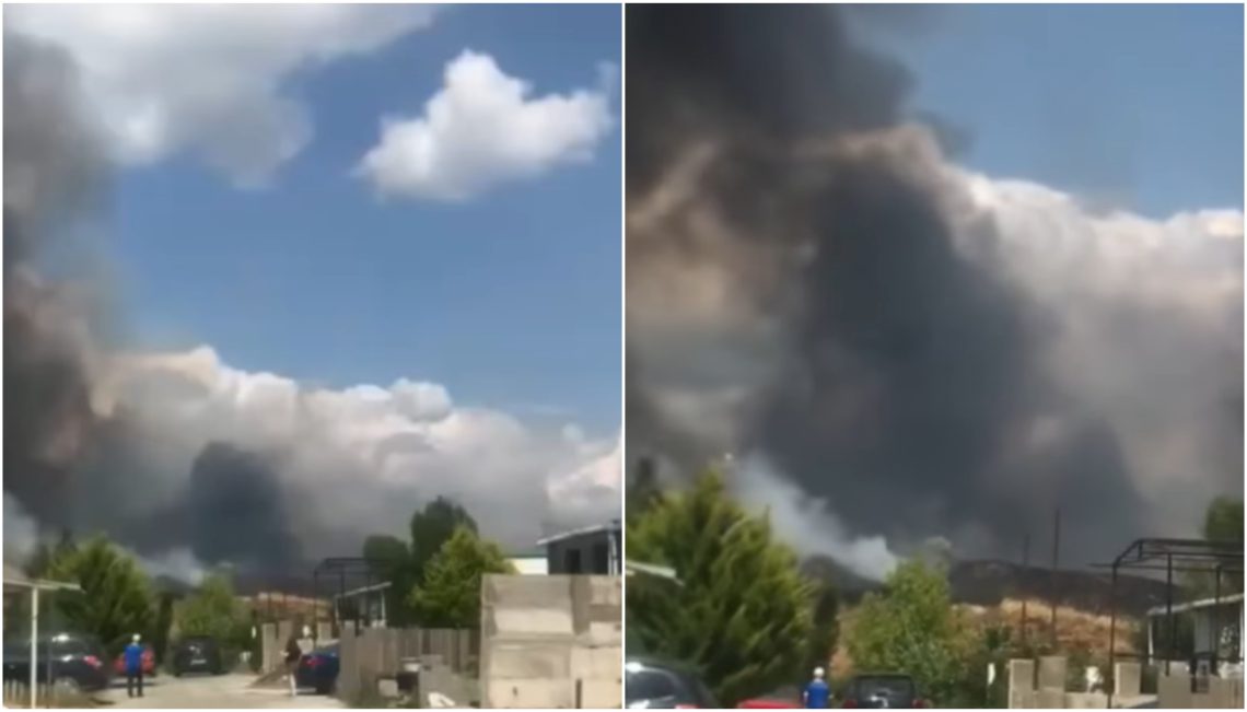 🎥 „ქარია და სწრაფად ვრცელდება“ – ხანძარი თბილისში