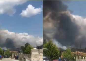 🎥 „ქარია და სწრაფად ვრცელდება“ – ხანძარი თბილისში