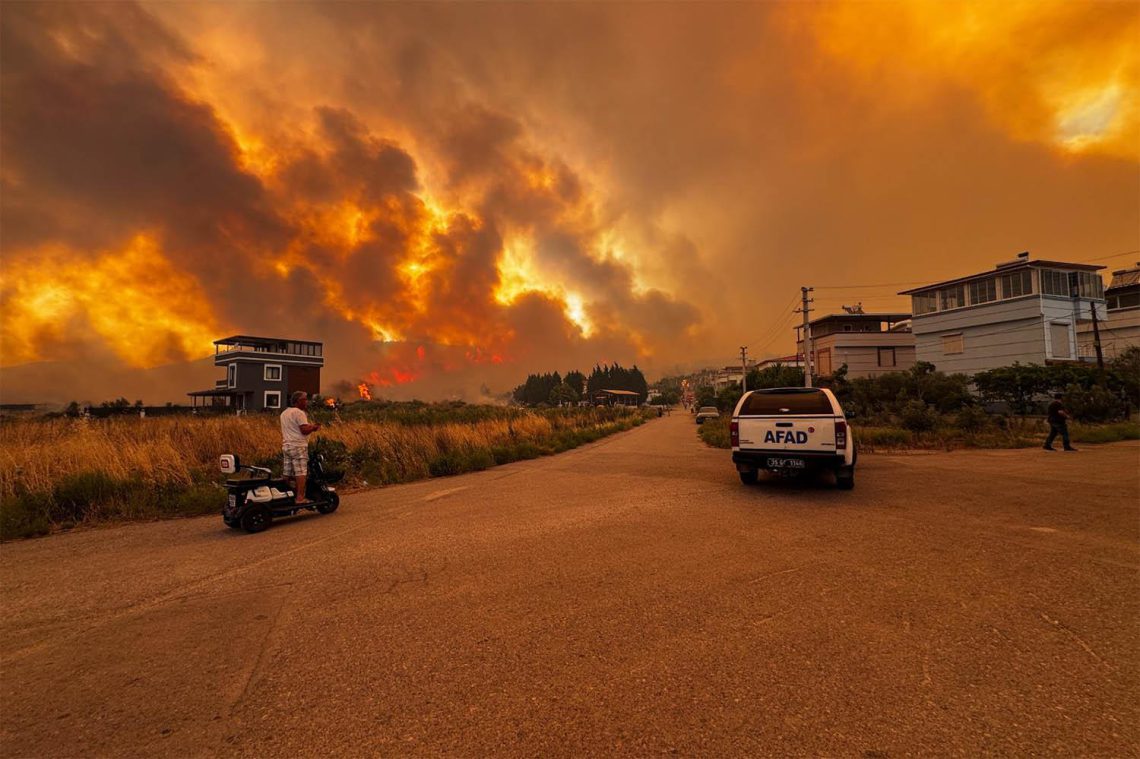 ხანძარი თურქეთში – რა ხდება ადგილზე