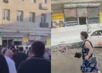 “ვიდეოში ჩანს სისხლის ლაქები და სავარაუდოდ, ადამიანის სხეულიც”- რა ხდება ვაგზალზე, სადაც შენობა ჩამოინგრა