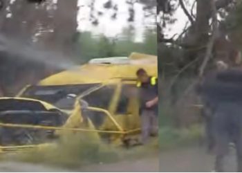 ავარია ხაშურის გასასვლელთან – რა ხდება ამ წუთებში ადგილზე