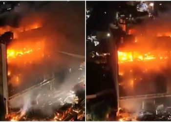 ხანძარი ერაყის სავაჭრო ცენტრში – დაღუპულია 60-მდე ადამიანი