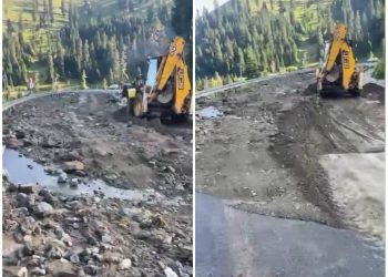 რა ვითარებაა ამ წუთებში ბახმაროს გზაზე, სადაც ძლიერმა წვიმამ ქვა-ღორღი ჩამოიტანა