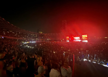 „დინამო არენაზე“ ჯასტინ ტიმბერლეიკის კონცერტი მიმდინარეობს