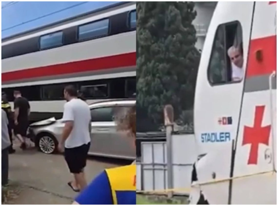 თბილისი-ბათუმის სამგზავრო მატარებელს მსუბუქი ავტომობილი შეეჯახა – რა ვითარებაა ადგილზე