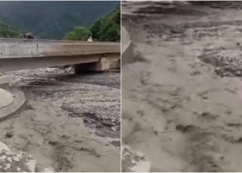 ქუთაისი-ლენტეხი-უშგულის საავტომობილო გზის ხუთ მონაკვეთზე მეწყერი ჩამოწვა – რა ვითარებაა ადგილზე?