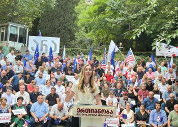 🎥 „ერთიანი ნაციონალური მოძრაობა“ საგანგებო განცხადებას ავრცელებს