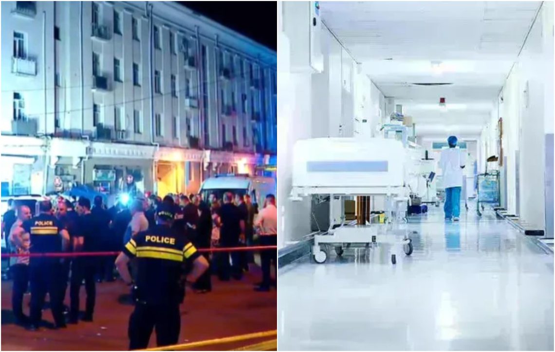 როგორია სადგურის მოედანზე, კორპუსის ფასადის ჩამოვარდნის შედეგად დაშავებული ქალის ჯანმრთელობის მდგომარეობა?