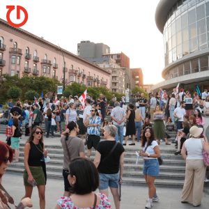 "ვერ დააბრუნებთ საბჭოთა ტერორს!"- მზია ამაღლობელის და ნინო დათაშვილის მხარდასაჭერი მსვლელობა იმართება