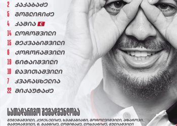 საქართველოს ნაკრების ძირითადი შემადგენლობა ცნობილია