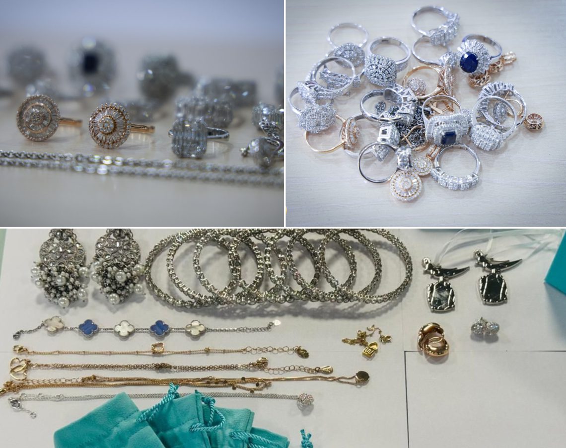 “ამოღებულია 179 გრამი ძვირფასი ქვებით გაწყობილი ოქროს საიუველირო ნაკეთობები” – ფინანსთა სამინისტროს საგამოძიებო სამსახური