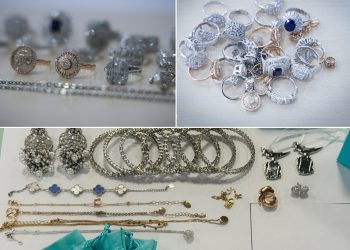 “ამოღებულია 179 გრამი ძვირფასი ქვებით გაწყობილი ოქროს საიუველირო ნაკეთობები” – ფინანსთა სამინისტროს საგამოძიებო სამსახური