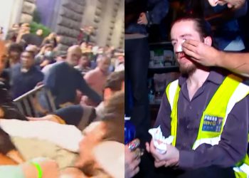 მელიქიშვილის გამზირზე გამართულ აქციაზე ფიზიკურად უნგრელი ჟურნალისტი დაშავდა