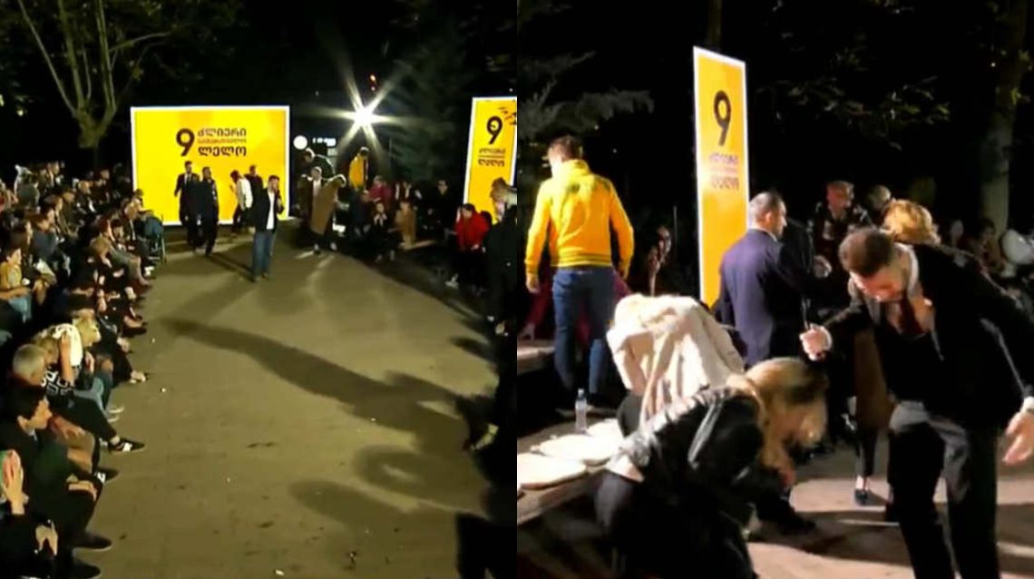 🎥ირაკლი კუპრაძეს მოსახლეობასთან შეხვედრის დროს კვერცხები ესროლეს