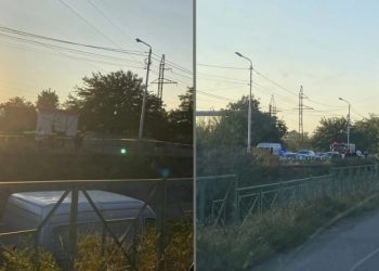 ლილოში მიკროავტობუსი არხში გადავარდა – რა ხდება ადგილზე ამ წუთებში