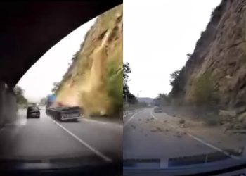 “მიწა ჩამოიშალა და სატვირთოს დაეცა” – რა კადრები ვრცელდება სოციალურ ქსელში