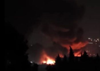 თბილისში, ფეიქრების ქუჩაზე, გვიან ღამით ხანძარი გაჩნდა