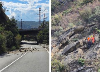 თბილისის შემოსასვლელთან საავტომობილო მოძრაობა აღდგა