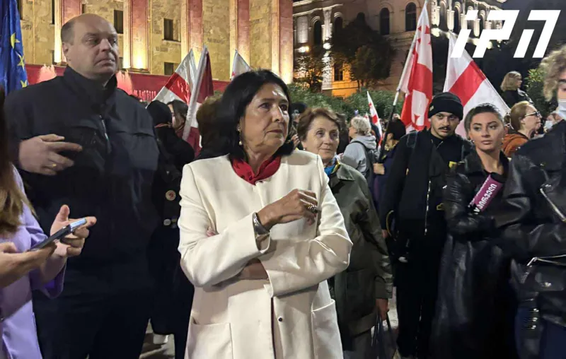 “არ გვინდა რუსეთის და „ქართული ოცნების” მშვიდობა, გვინდა ნამდვილი მშვიდობა” – სალომე ზურაბიშვილი