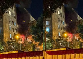 თემქაზე, საცხოვრებელ კორპუსში ხანძარი გაჩნდა – რა ხდება ადგილზე