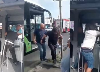 თბილისში ავტობუსის მძღოლს თავს დაესხნენ და ფიზიკურად გაუსწორდნენ