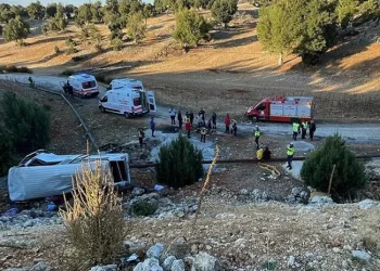 დაიღუპა 5 და დაშავდა 14 ადამიანი – თურქეთში ავტობუსი თხრილში გადავარდა