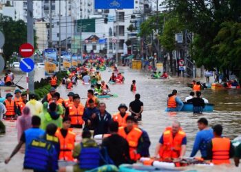 სამხრეთ-აღმოსავლეთ აზიაში ძლიერი წვიმით გამოწვეულ წყალდიდობებს 100-მდე პირი ემსხვერპლა