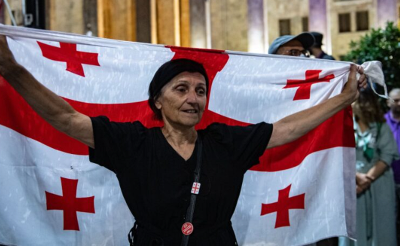 71 წლის აქციის მონაწილე აზა ჩილაჩავა გათავისუფლდა