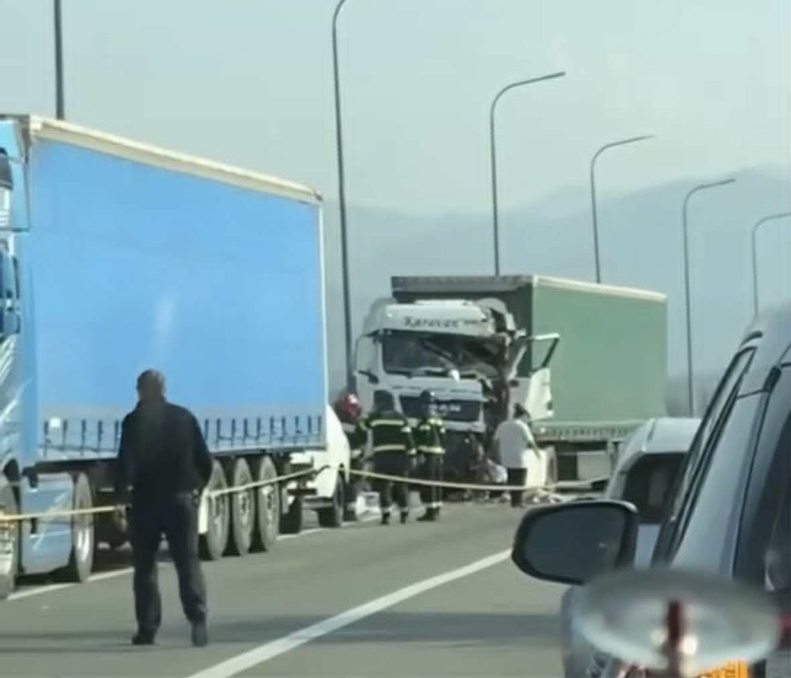 ავარია ავტომაგისტრალზე – რა ვითარებაა ადგილზე