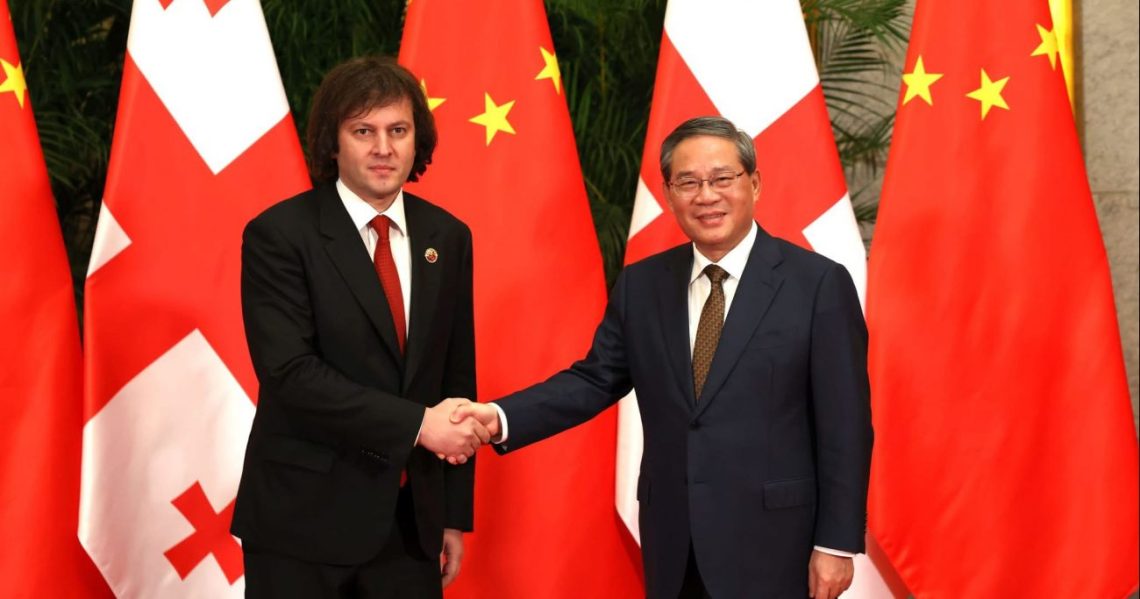 ირაკლი კობახიძე ჩინეთის პრემიერს ლი ციანს შეხვდა