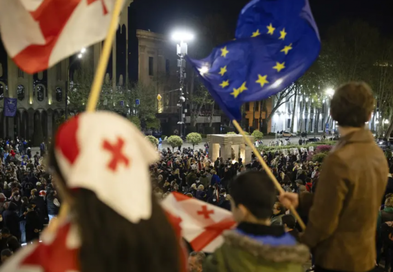 “კანონები საქართველოში პროტესტს ფაქტობრივად კანონსაწინააღმდეგოდ აცხადებს”- Human Rights Watch