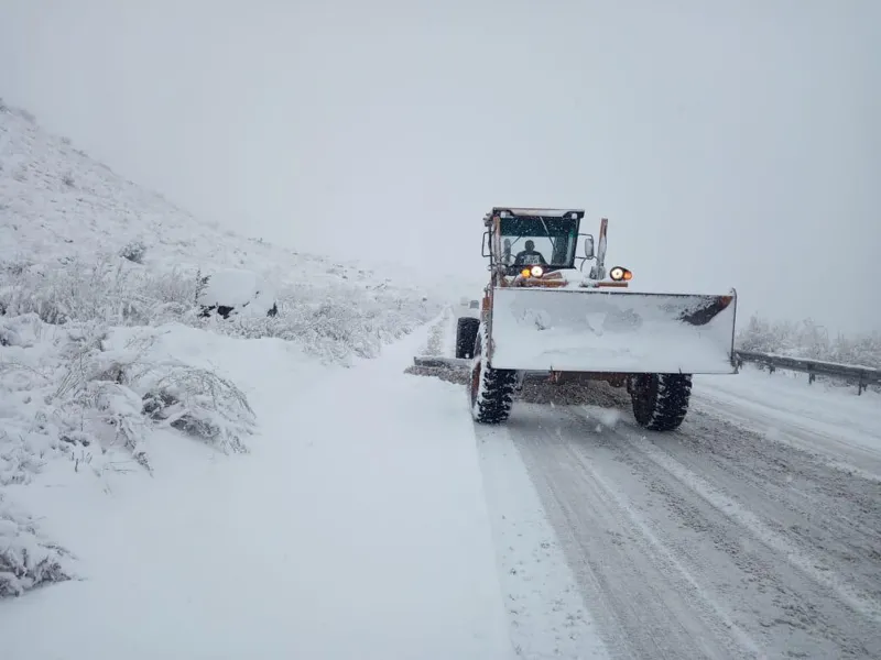 გაფრთხილება მძღოლებს! – თოვის და ლიპყინულის გამო, მოძრაობა აიკრძალა